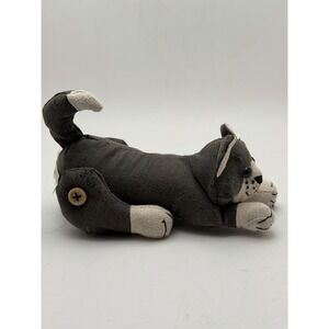 Dora Designs Cat  Suede Paperweight Dark‎ Gray